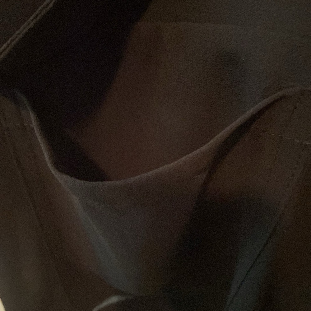 MarlaWynne Wynne Layers Chiffon Safari Jacket Black Size Small New - Picture 5 of 12